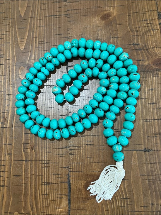 Jewelry - Real Yak Bone 108 Bead Mala Tibetan Buddhist Monk Prayer Beads